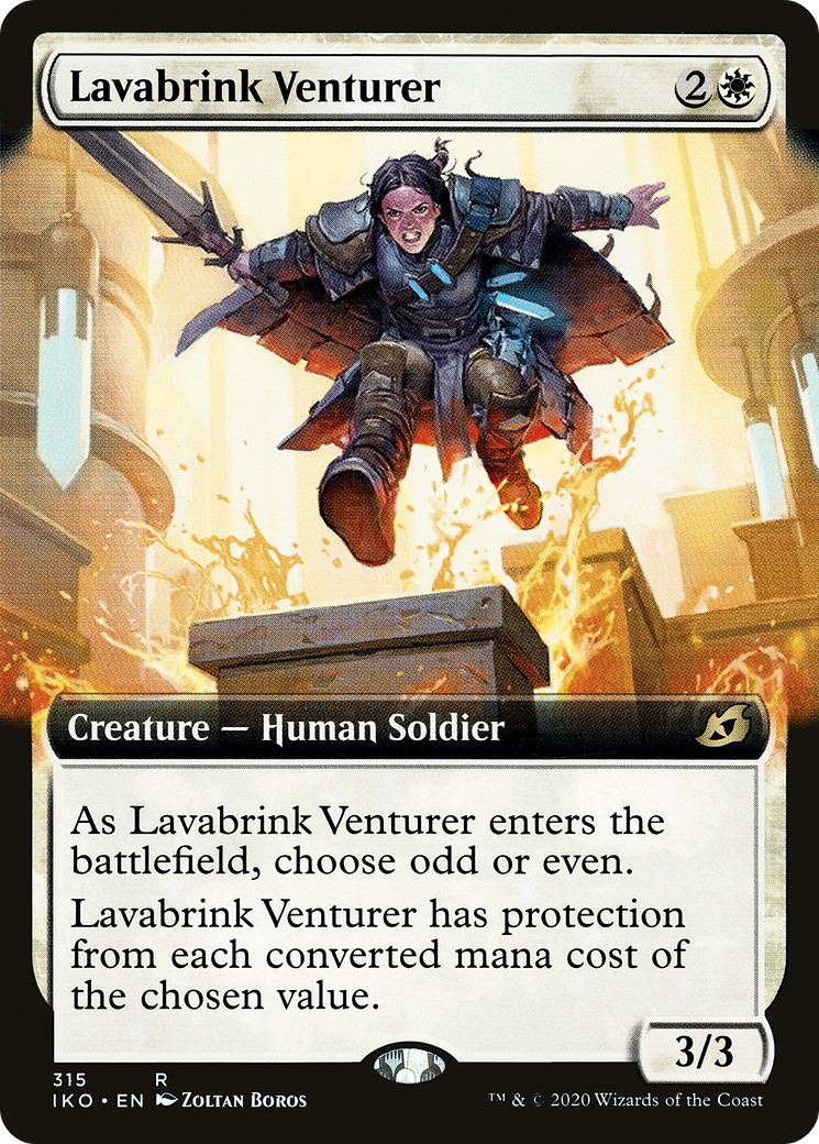 Lavabrink Venturer (Extended Art) (315) Foil - Ikoria: Lair of Behemoths