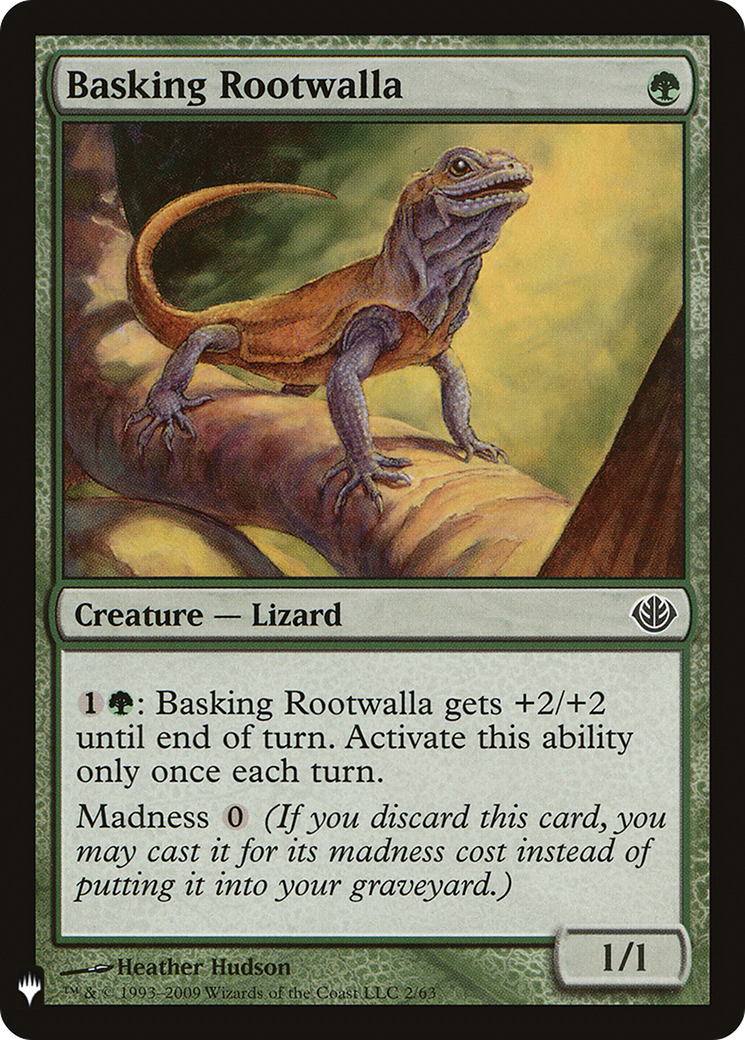 Basking Rootwalla (DDD-2) - The List