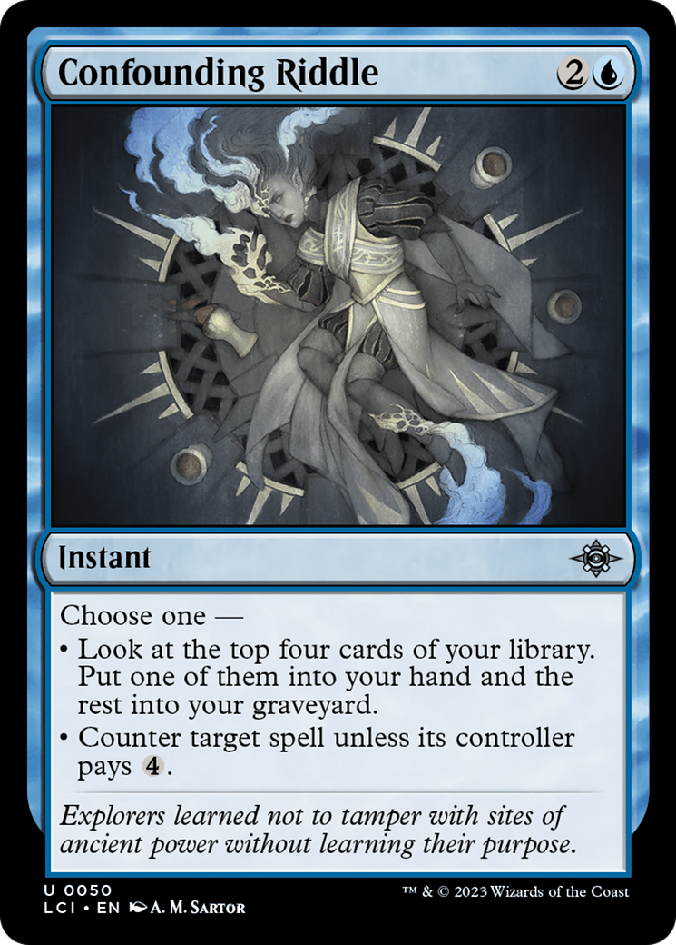 Confounding Riddle (050) Foil - The Lost Caverns of Ixalan