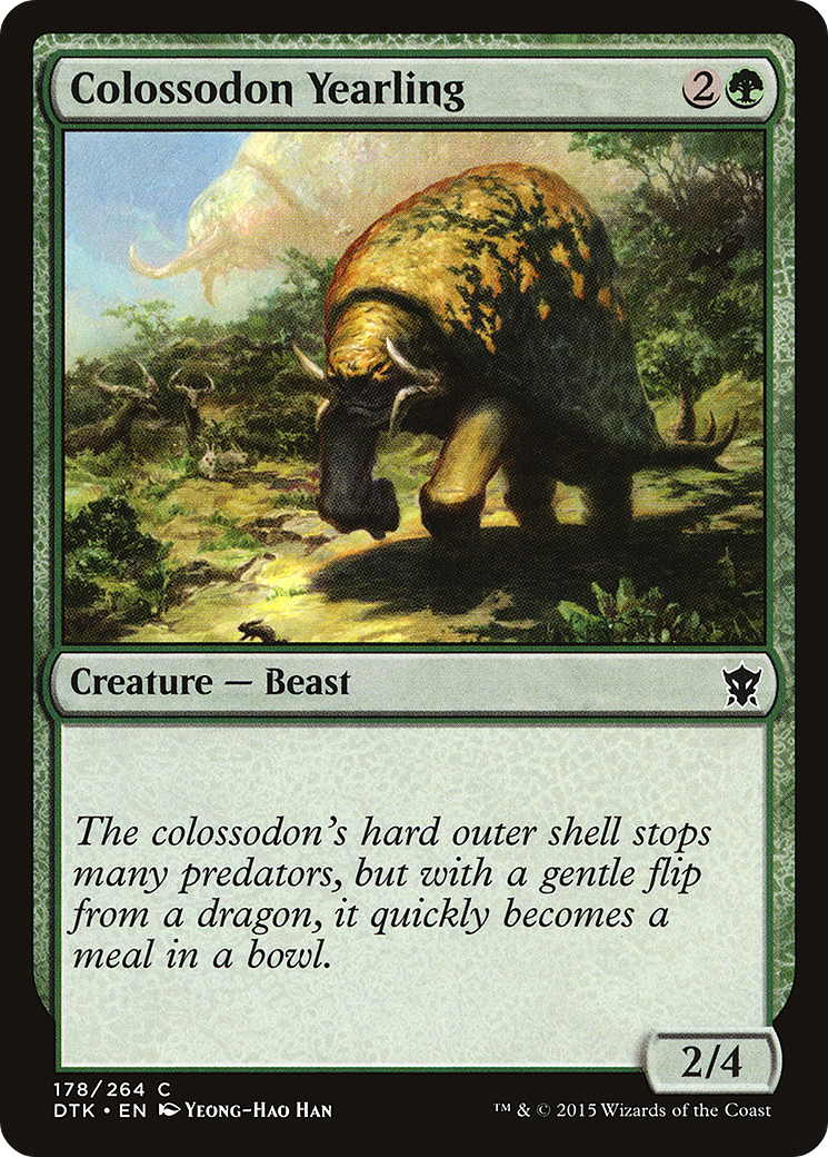 Colossodon Yearling (178) - Dragons of Tarkir