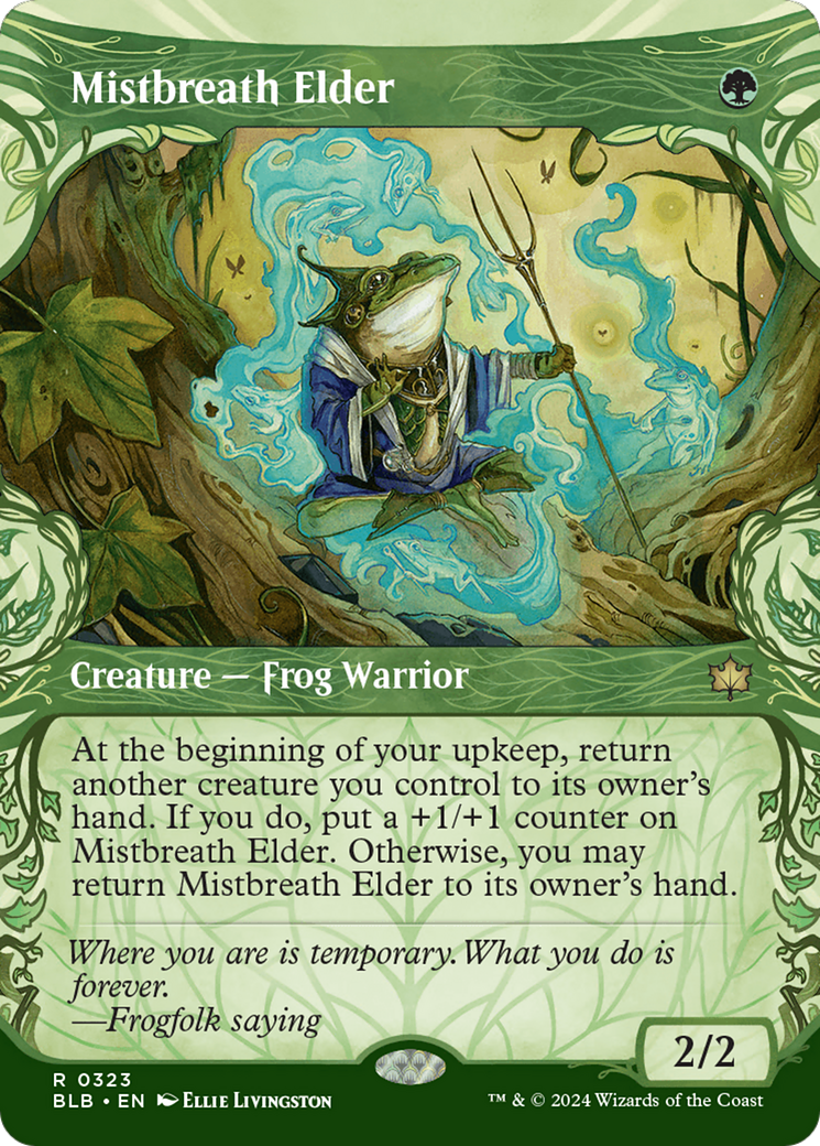 Mistbreath Elder (Showcase) (323) - Bloomburrow