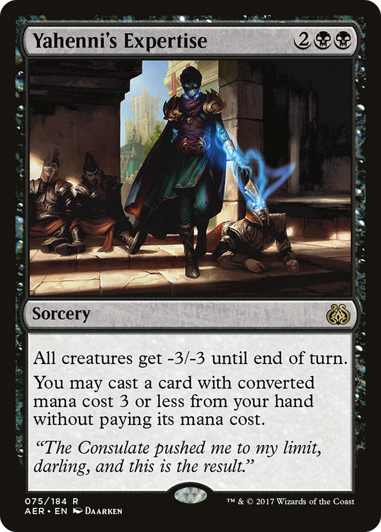 Yahenni's Expertise (075) Foil - Aether Revolt