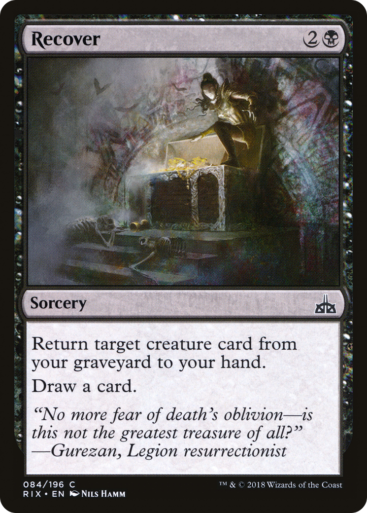Recover (084) Foil - Rivals of Ixalan