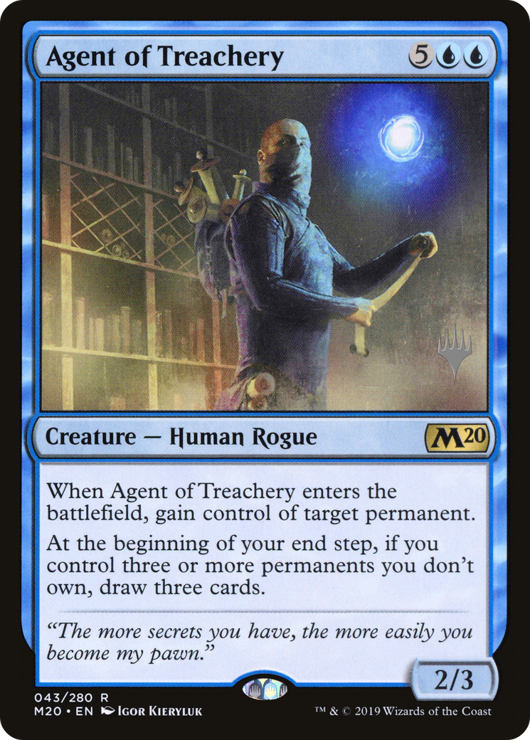 Agent of Treachery (043) - Core Set 2020 Promos