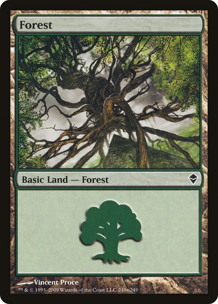 Forest (249a) - Zendikar