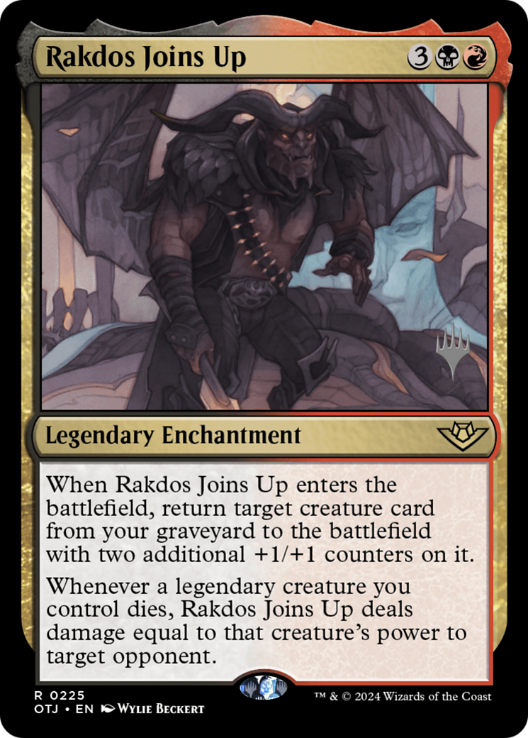 Rakdos Joins Up (225) Foil - Outlaws of Thunder Junction Promos
