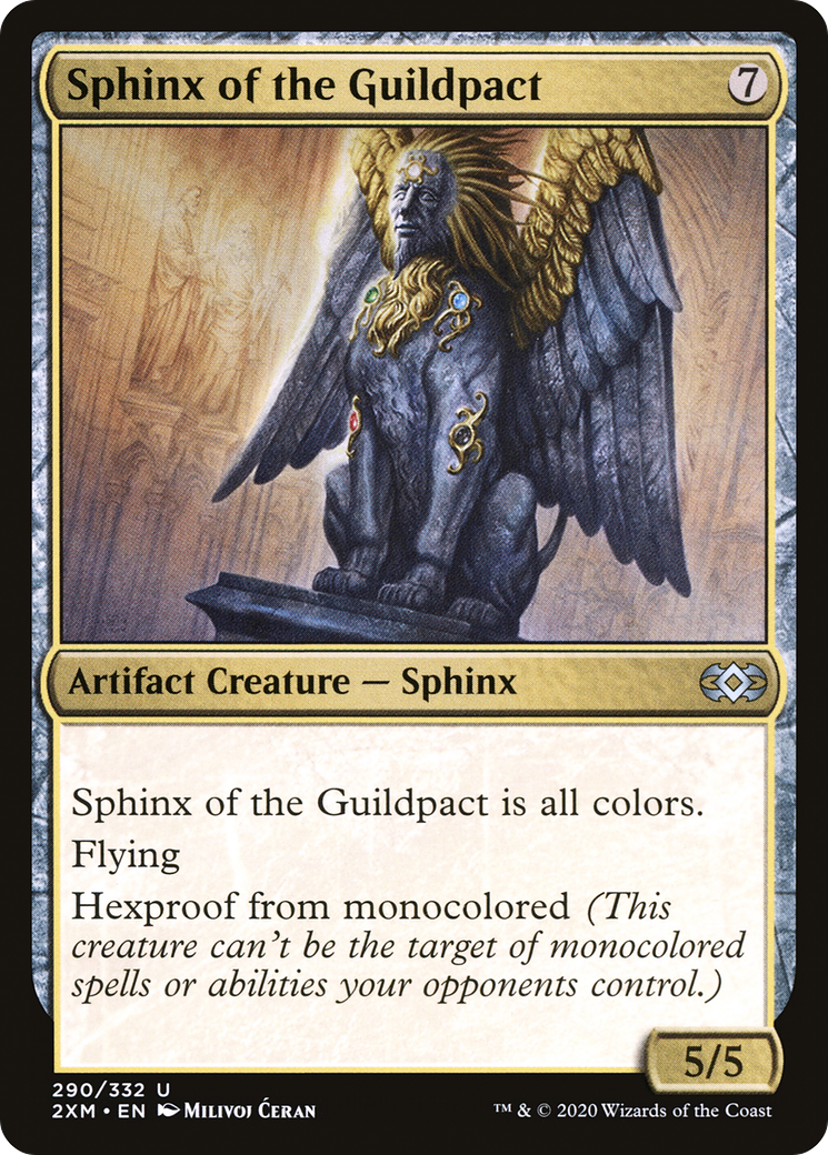 Sphinx of the Guildpact (290) Foil - Double Masters