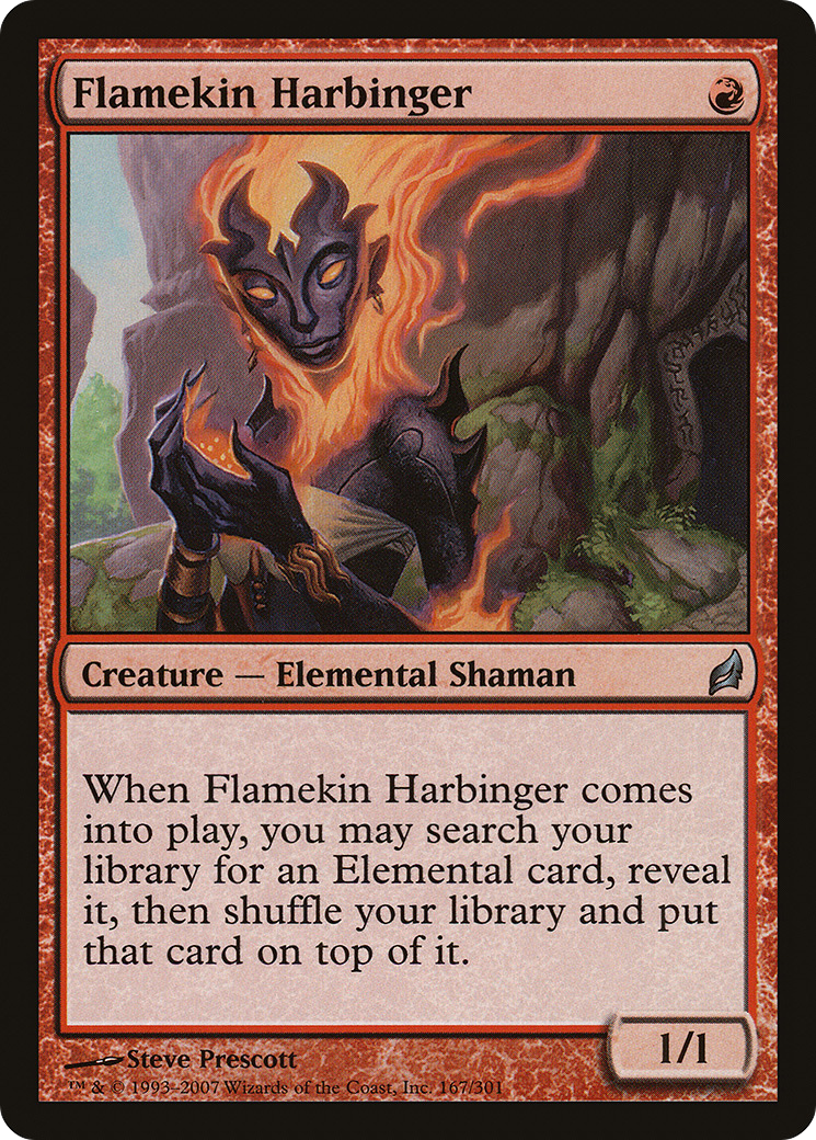 Flamekin Harbinger (167) - Lorwyn