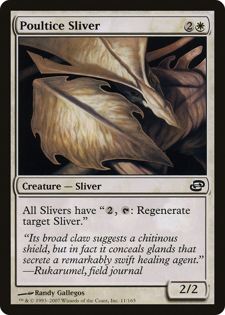 Poultice Sliver (011) - Planar Chaos