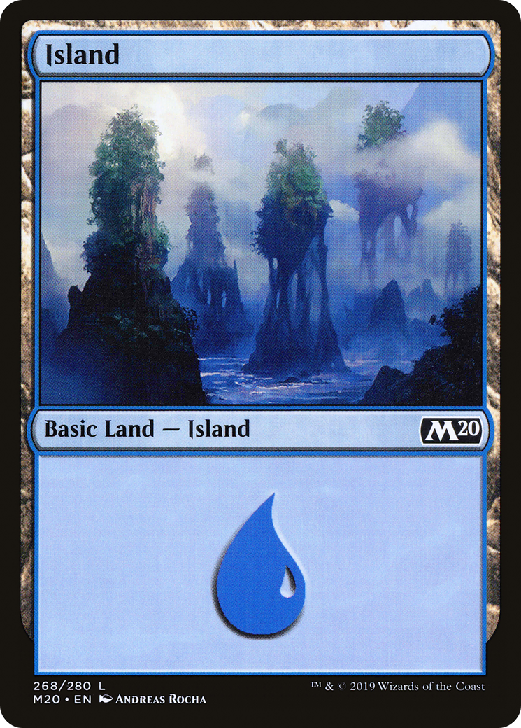 Island (268) - Core Set 2020