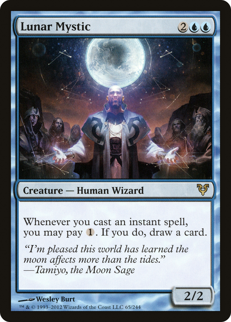 Lunar Mystic (065) Foil - Avacyn Restored