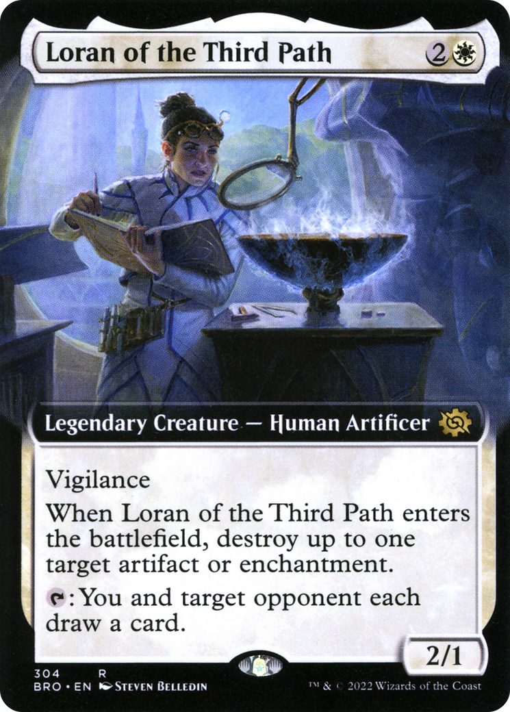 Loran of the Third Path (Extended Art) (304) Foil - The Brothers' War