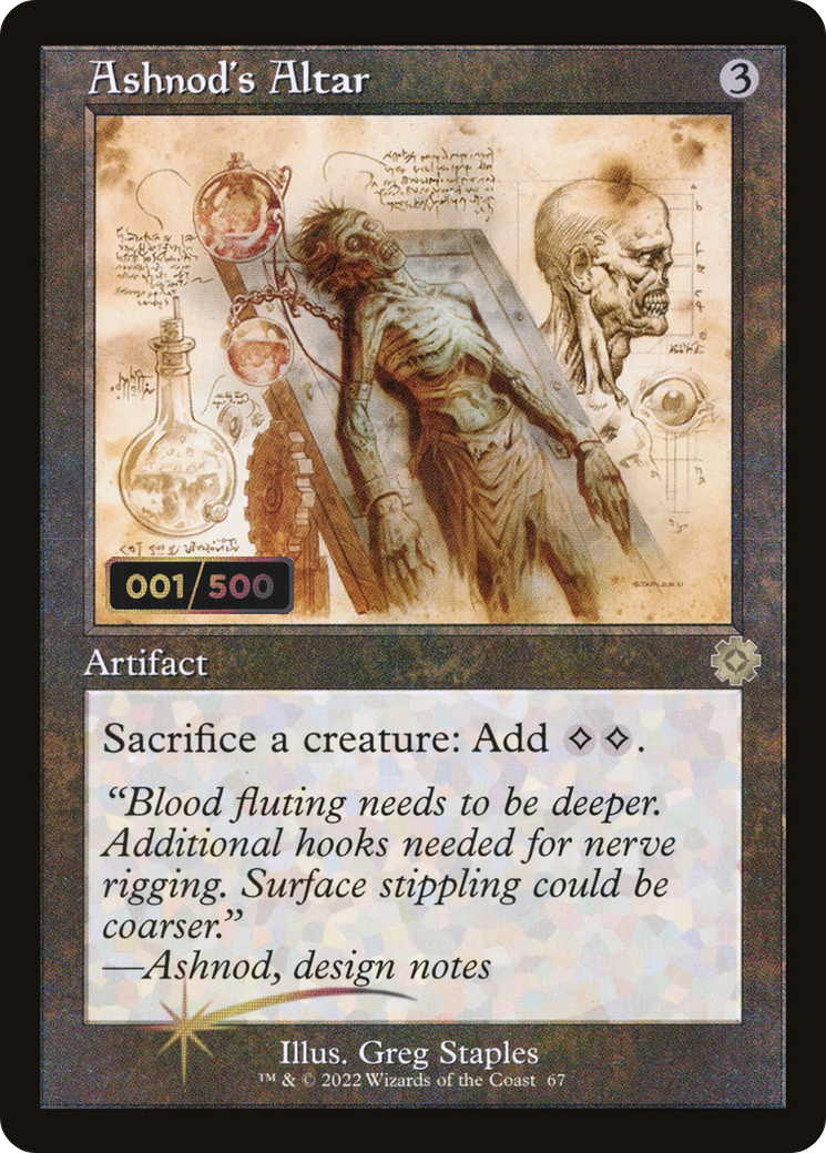Ashnod's Altar (Retro) (67z) Foil - The Brothers' War Retro Artifacts