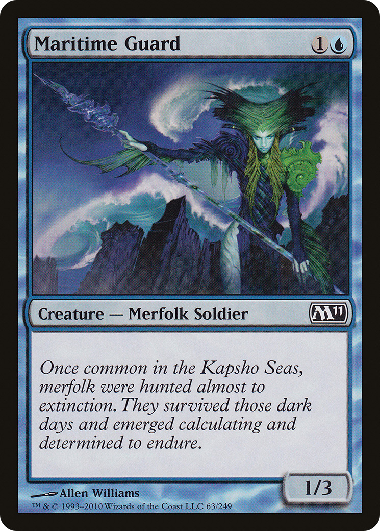 Maritime Guard (063) Foil - Magic 2011