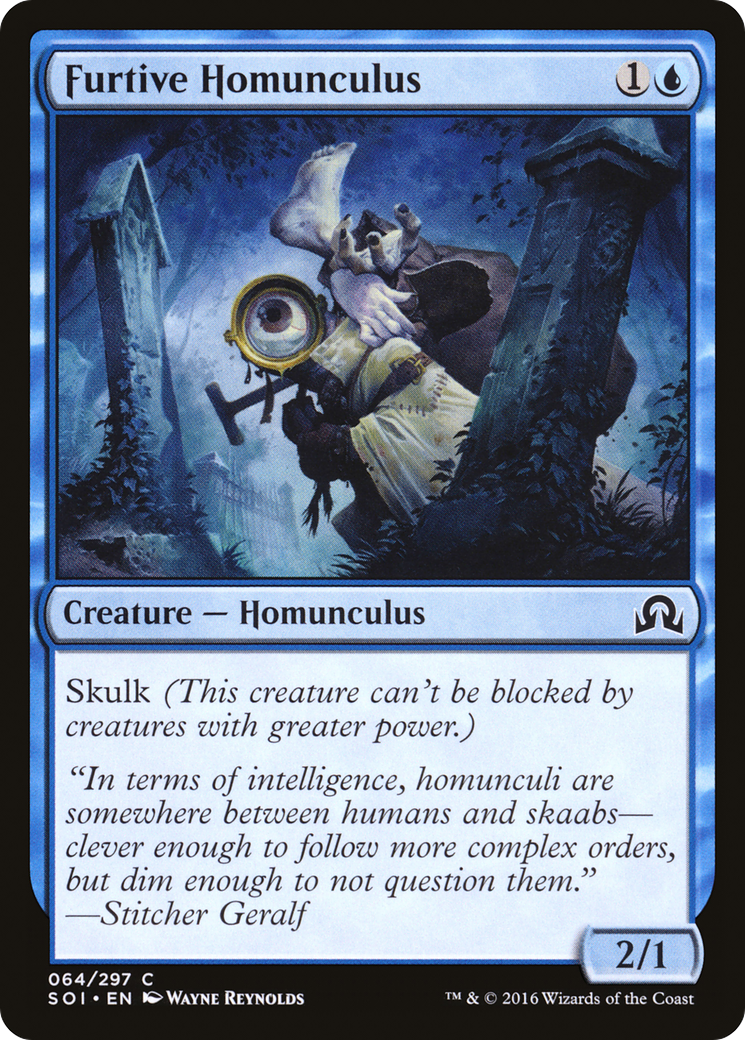 Furtive Homunculus (064) Foil - Shadows over Innistrad