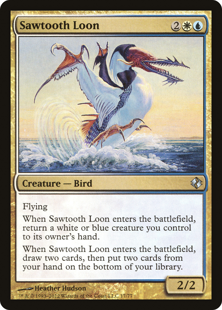 Sawtooth Loon (017) - Duel Decks: Venser vs. Koth