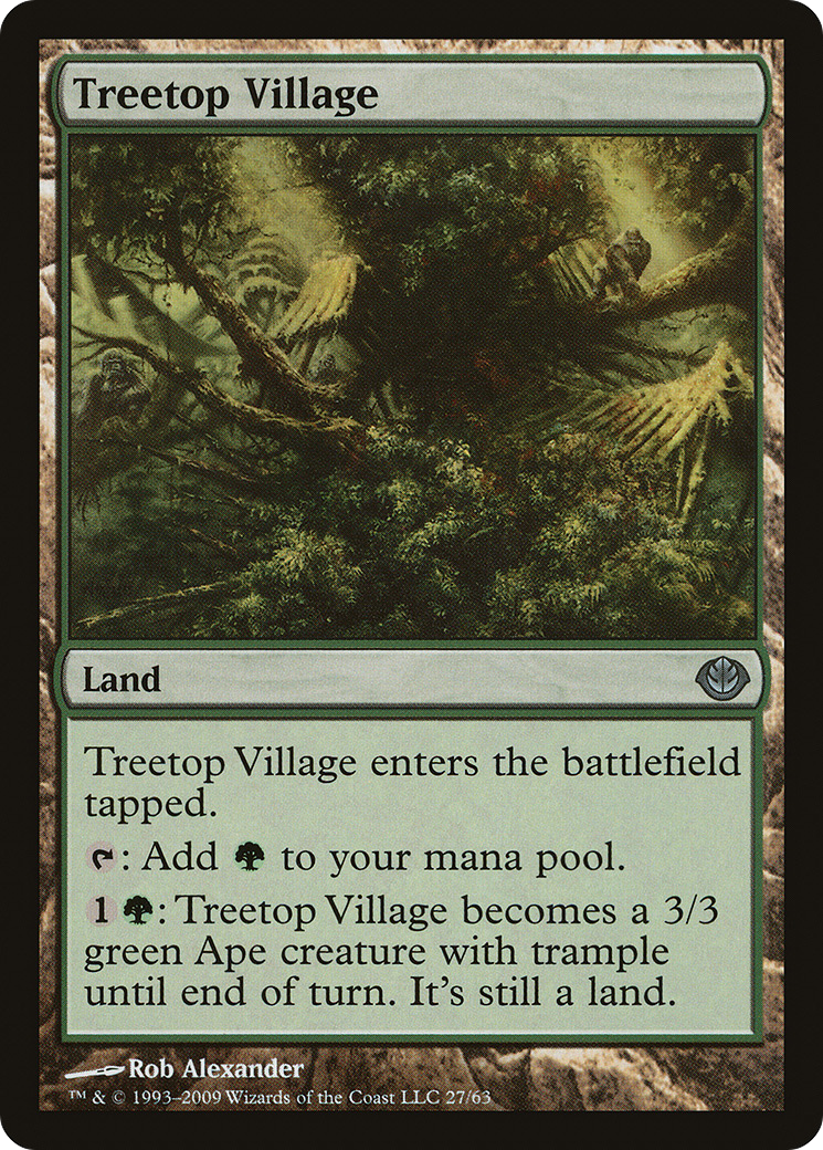 Treetop Village (027) - Duel Decks: Garruk vs. Liliana