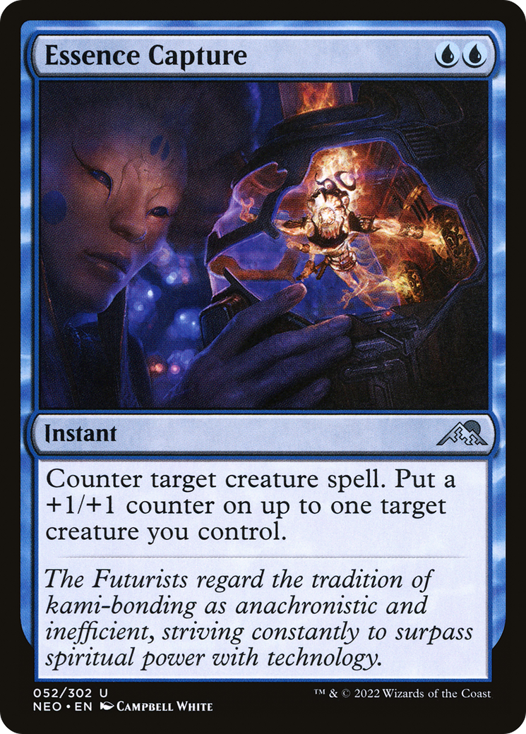 Essence Capture (052) Foil - Kamigawa: Neon Dynasty