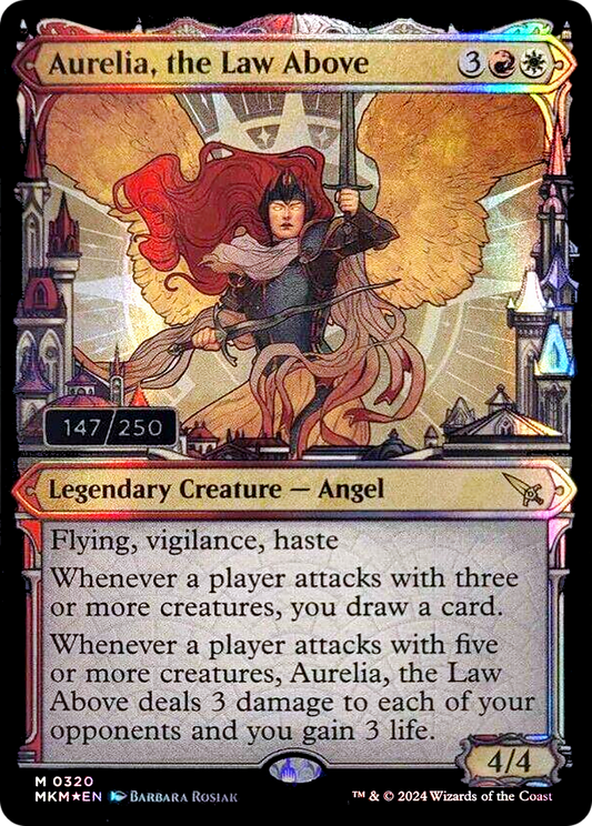 Aurelia, the Law Above: (Showcase) Foil (317Z)