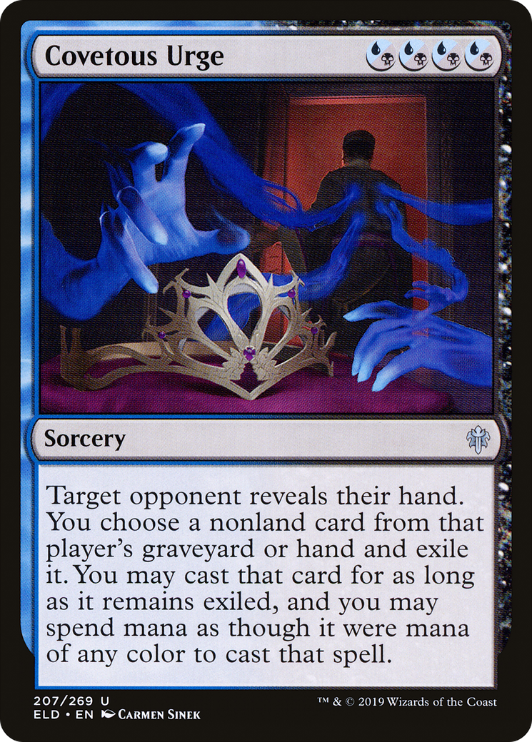 Covetous Urge (207) Foil - Throne of Eldraine