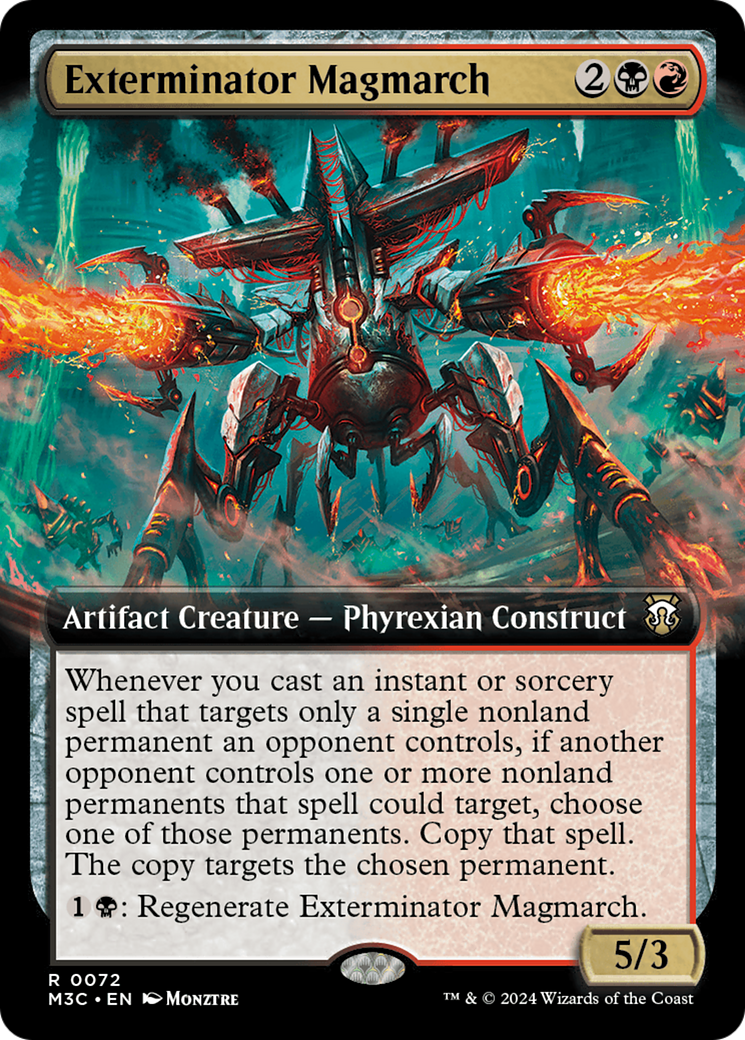 Exterminator Magmarch: (Extended Art) (072)