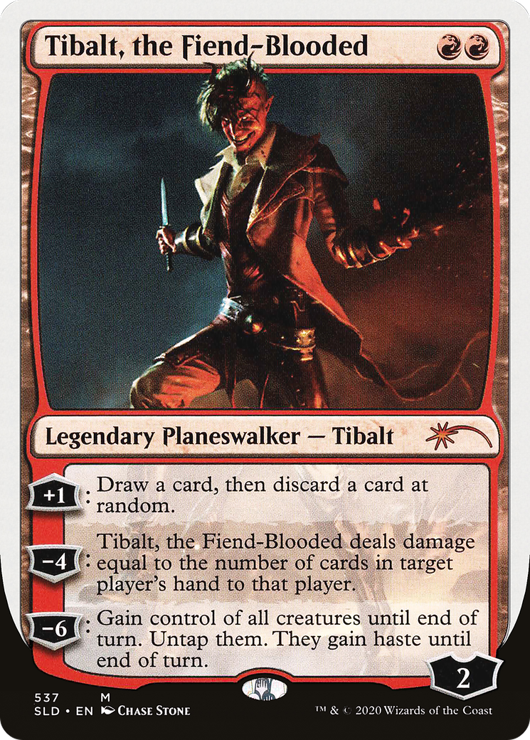 Tibalt, the Fiend-Blooded (WB) (537) - Secret Lair Drop
