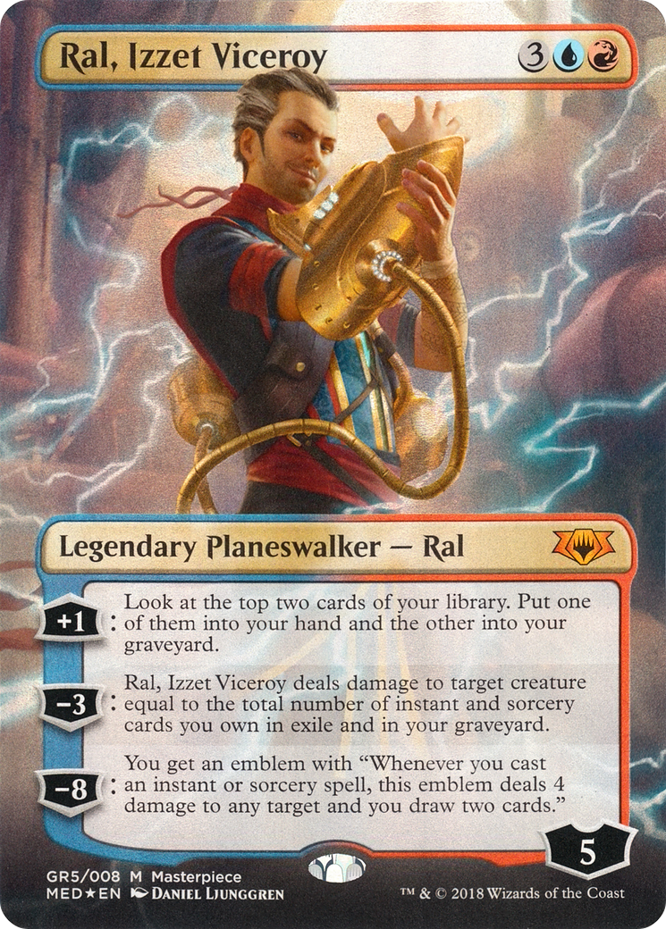 Ral, Izzet Viceroy (GR5) Foil - Mythic Edition