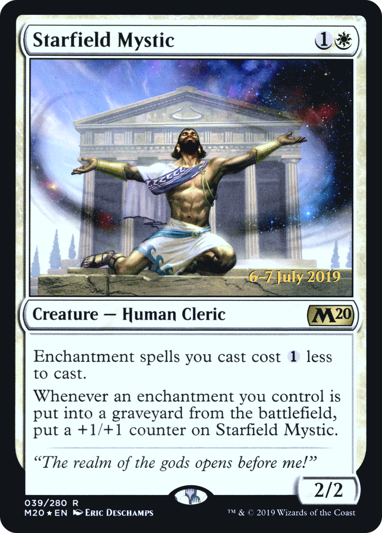 Starfield Mystic (39s) Foil - Core Set 2020 Promos