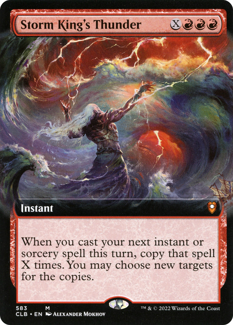 Storm King's Thunder (Extended Art) (583) - Commander Legends: Battle for Baldur's Gate