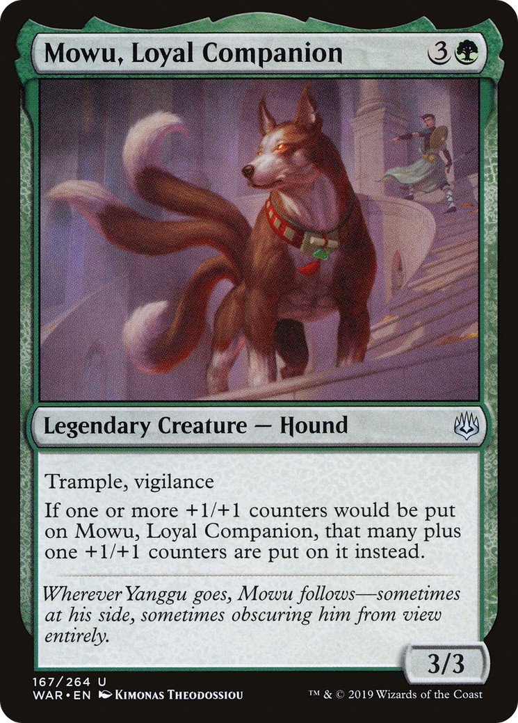 Mowu, Loyal Companion (167) - War of the Spark
