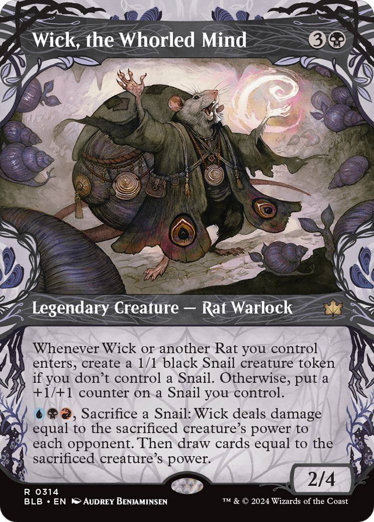 Wick, the Whorled Mind (Showcase) (314) - Bloomburrow