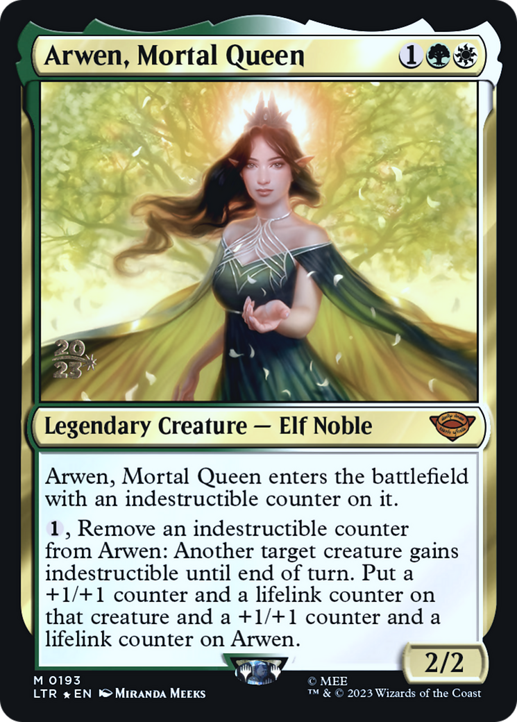 Arwen, Mortal Queen (193s) Foil - Tales of Middle-earth Promos