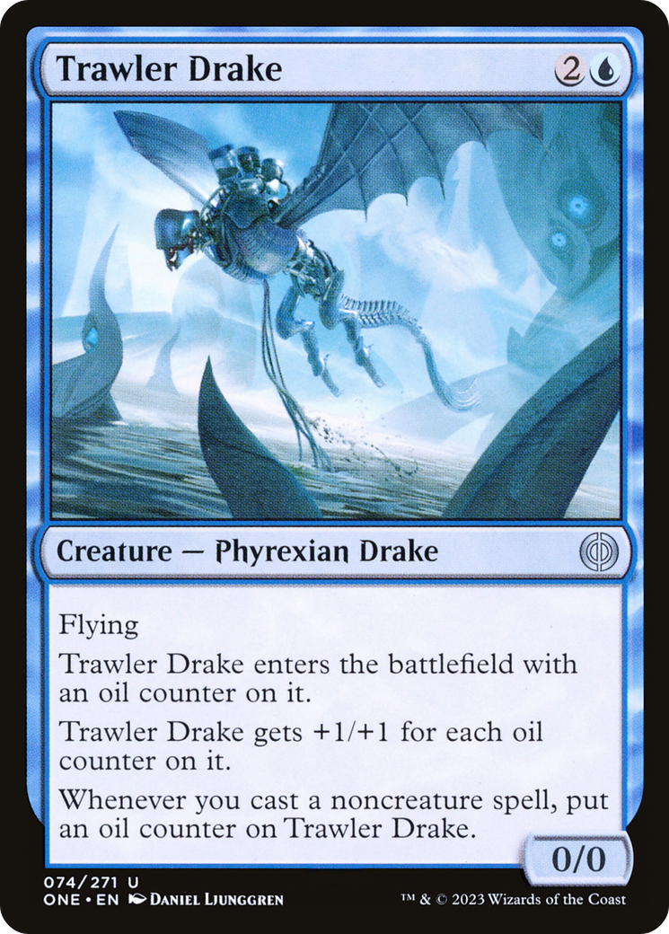 Trawler Drake (074) Foil - Phyrexia: All Will Be One