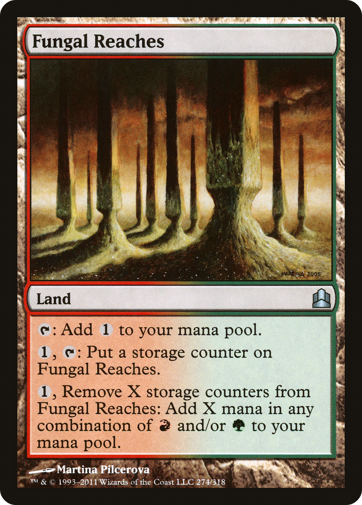 Fungal Reaches (274) - Commander 2011