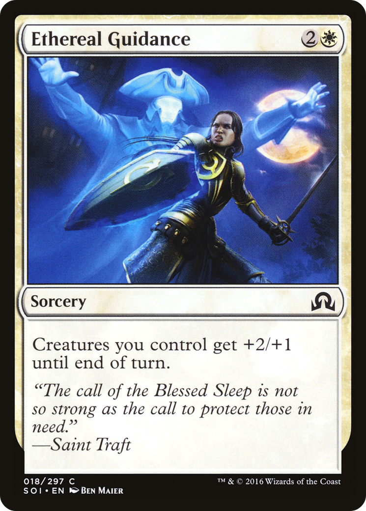 Ethereal Guidance (018) Foil - Shadows over Innistrad