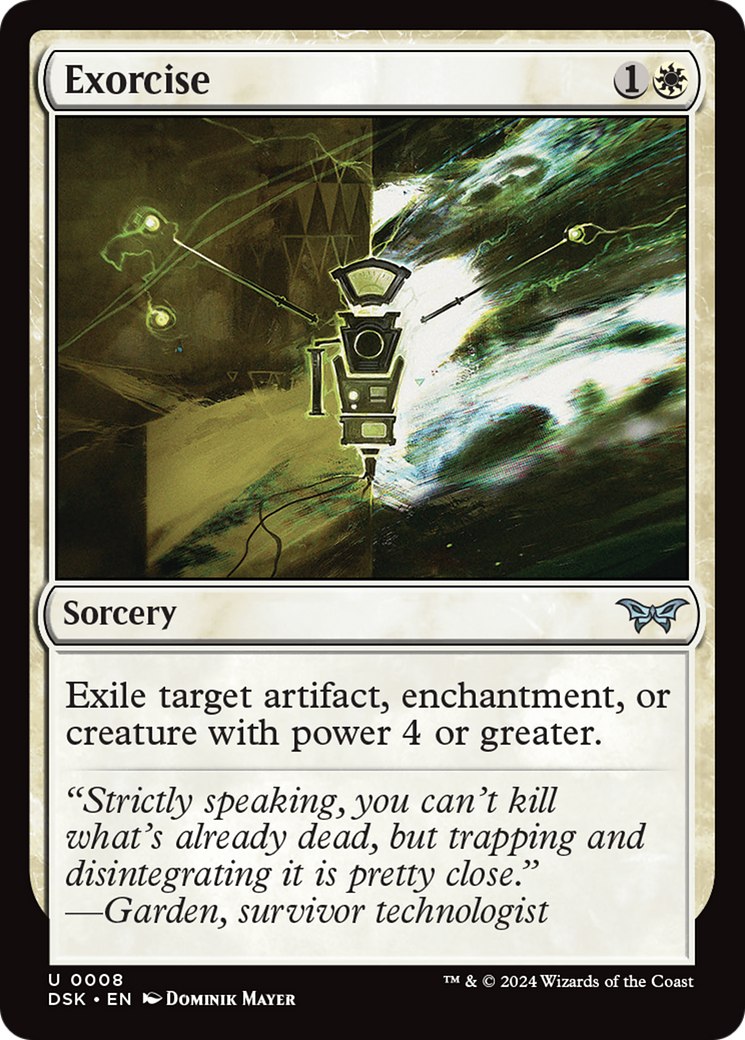 Exorcise (008) Foil - Duskmourn: House of Horror