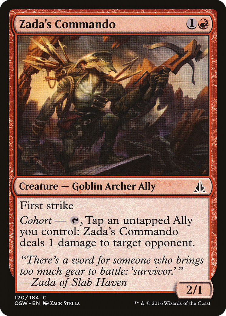 Zada's Commando (120) Foil - Oath of the Gatewatch