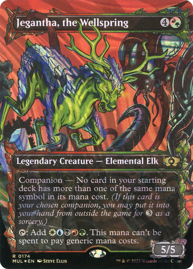 Jegantha, the Wellspring (Showcase) (174) Foil - Multiverse Legends