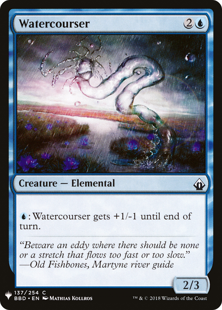Watercourser (BBD-137) - The List