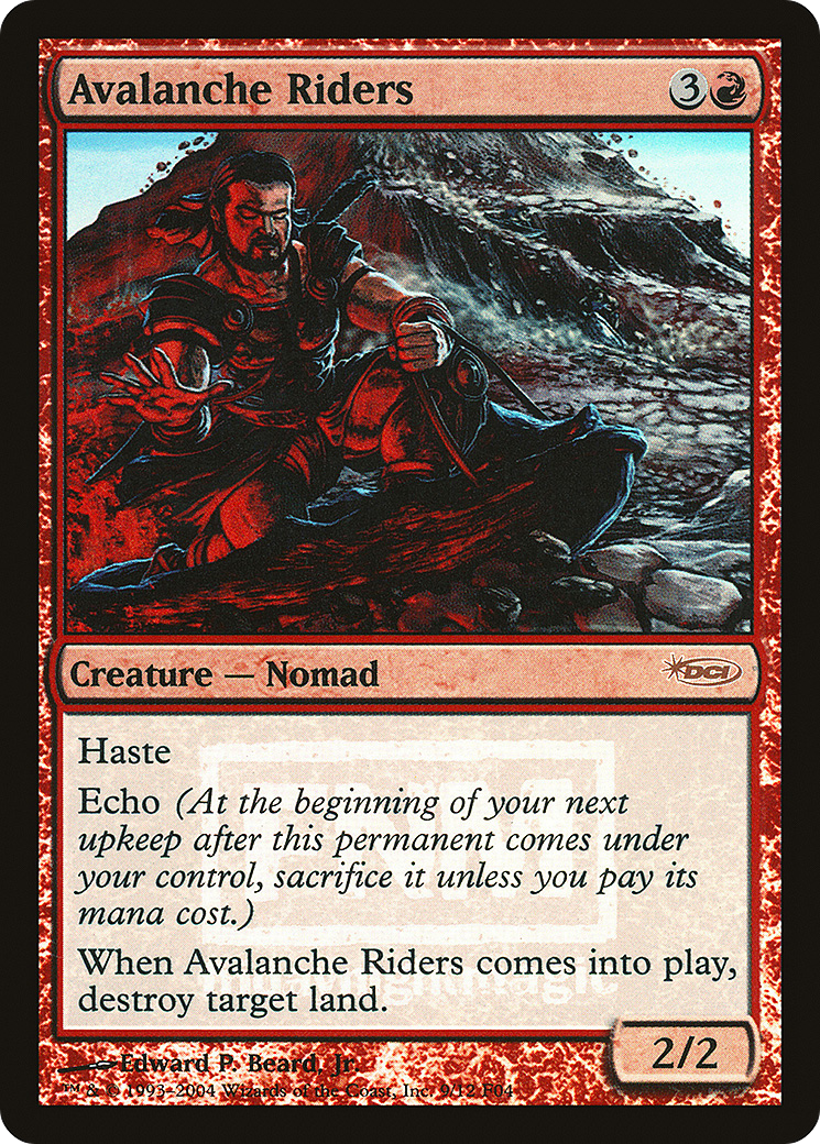 Avalanche Riders (009) Foil - Friday Night Magic 2004