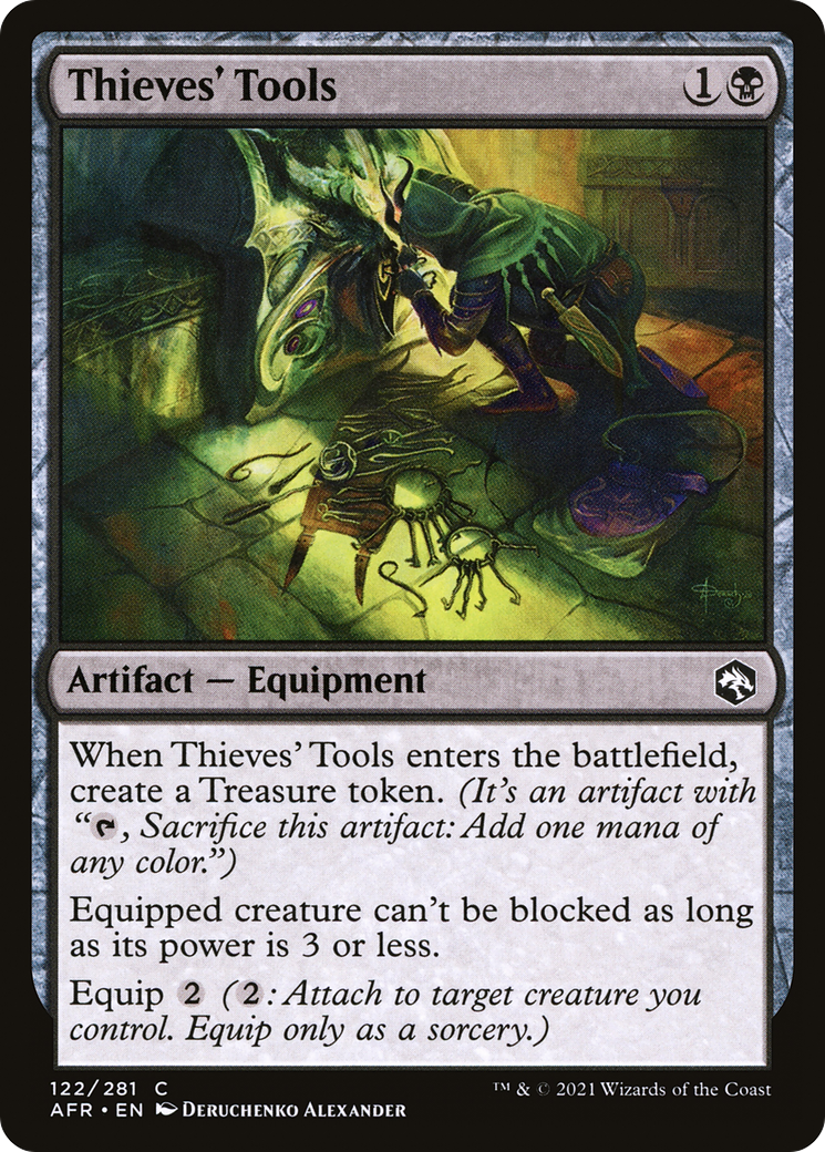 Thieves' Tools (122) Foil - Adventures in the Forgotten Realms