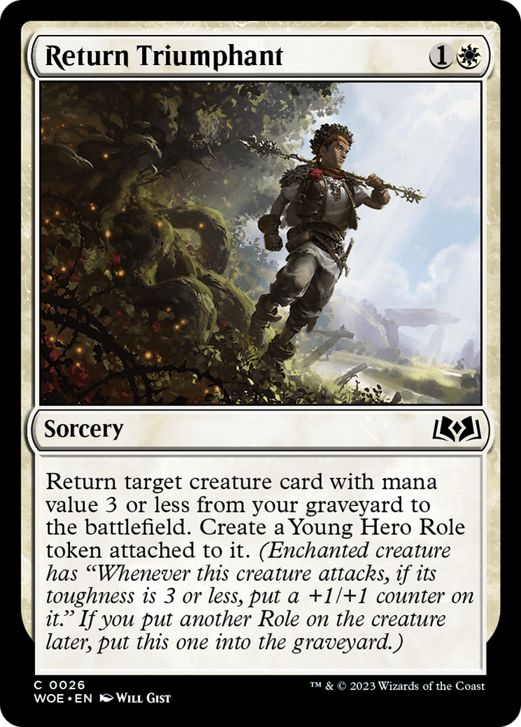 Return Triumphant (026) - Wilds of Eldraine