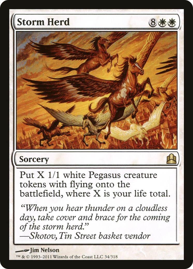 Storm Herd (034) - Commander 2011