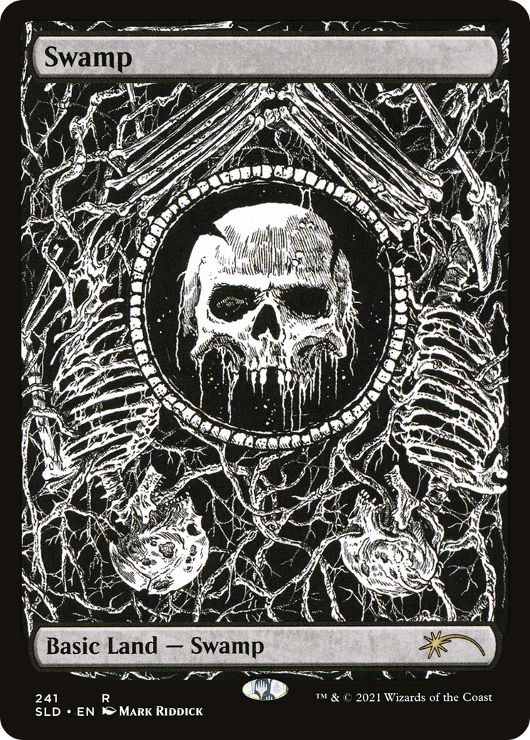 Swamp (Crushing Brutality) (241) Foil - Secret Lair Drop