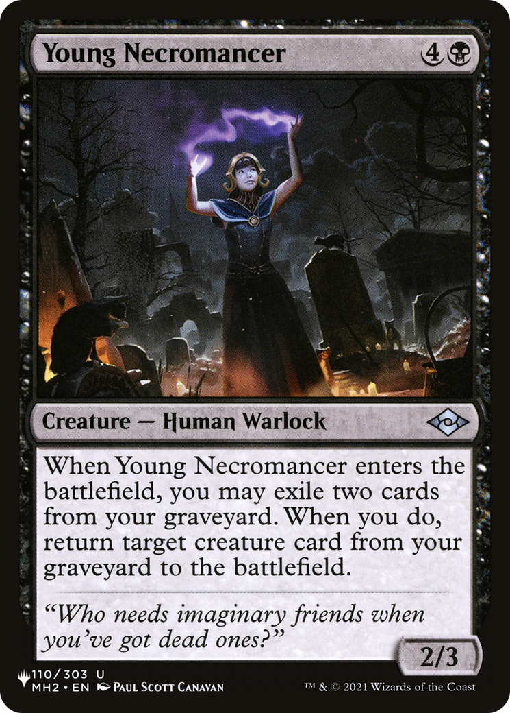 Young Necromancer (MH2-110) - The List