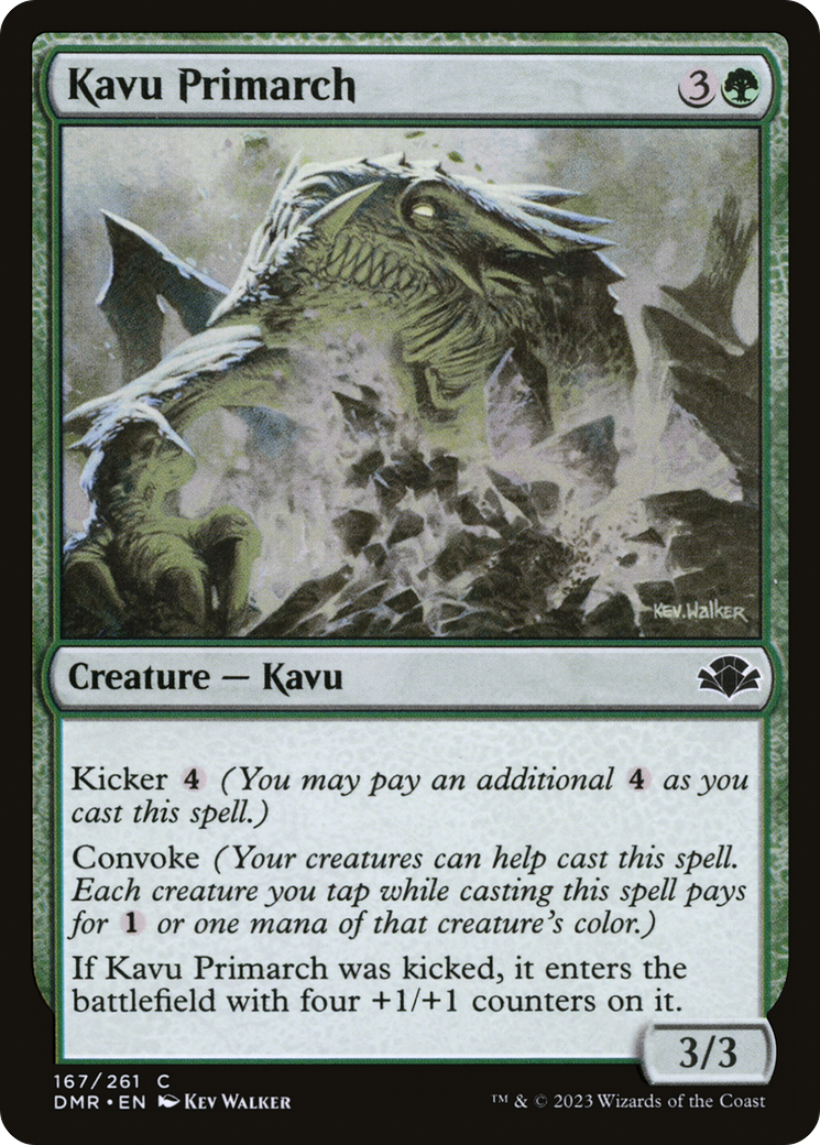 Kavu Primarch (167) Foil - Dominaria Remastered