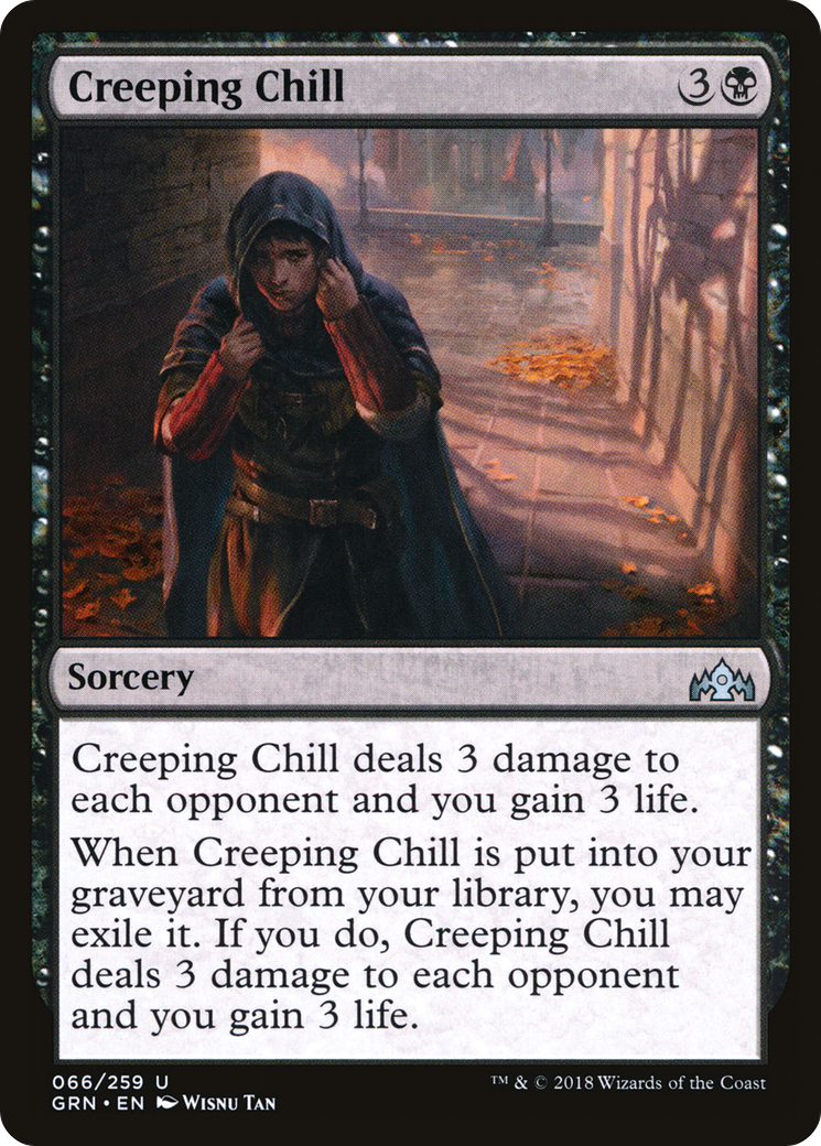 Creeping Chill (066) Foil - Guilds of Ravnica