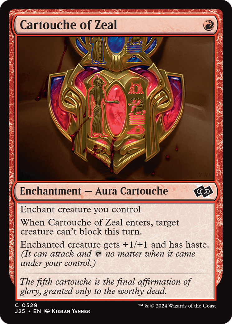 Cartouche of Zeal (529) - Foundations Jumpstart