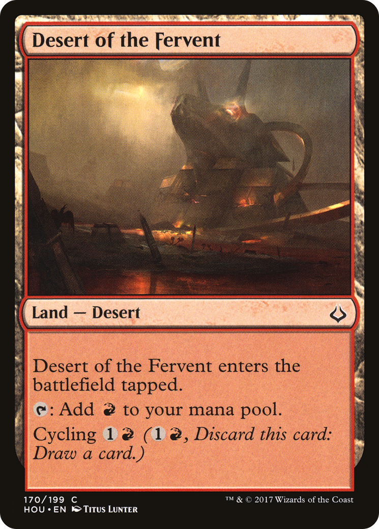 Desert of the Fervent (170) Foil - Hour of Devastation
