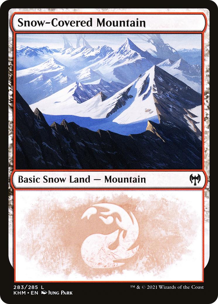 Snow-Covered Mountain (283) Foil - Kaldheim